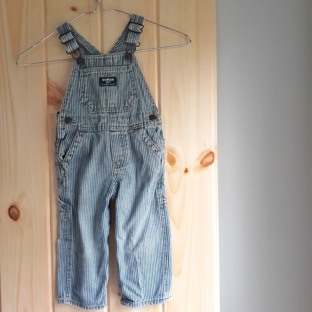 Oshkosh Striped Overalls